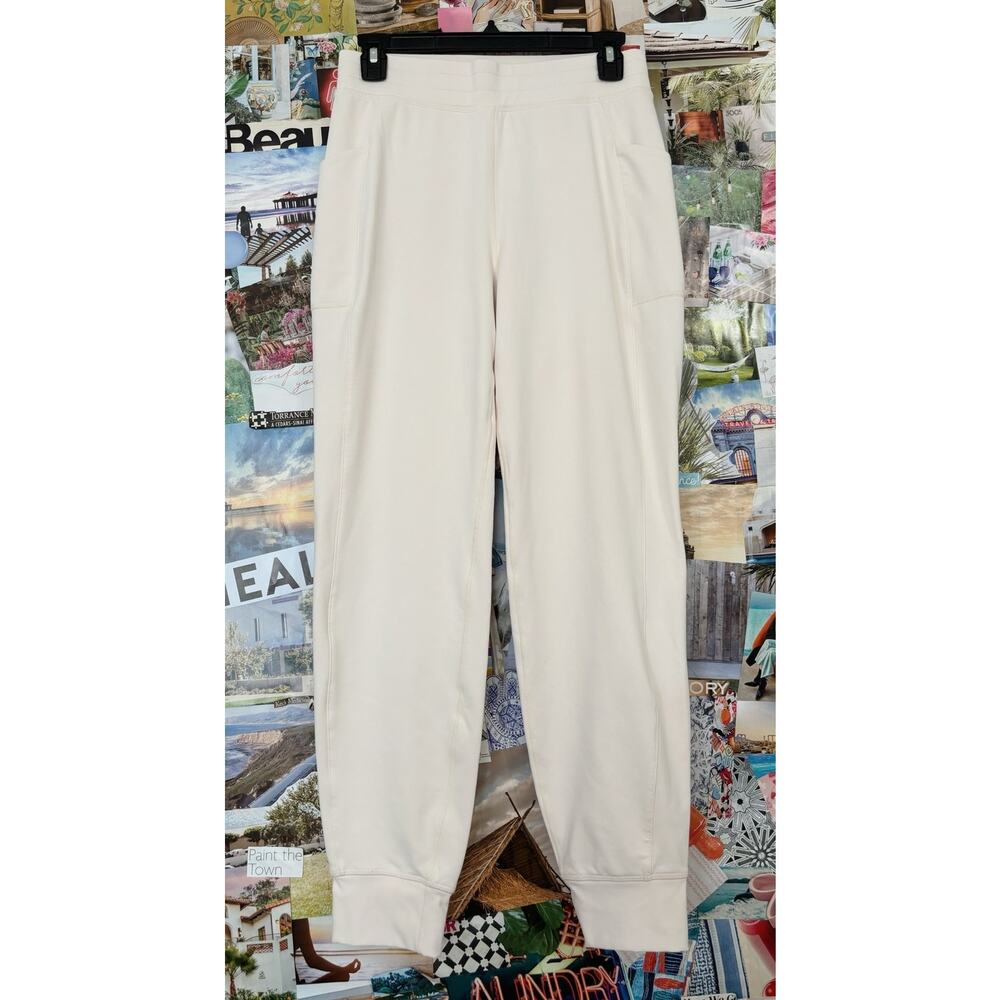 Cream Oats Fabletics On The Go Cold Weather Joggers S